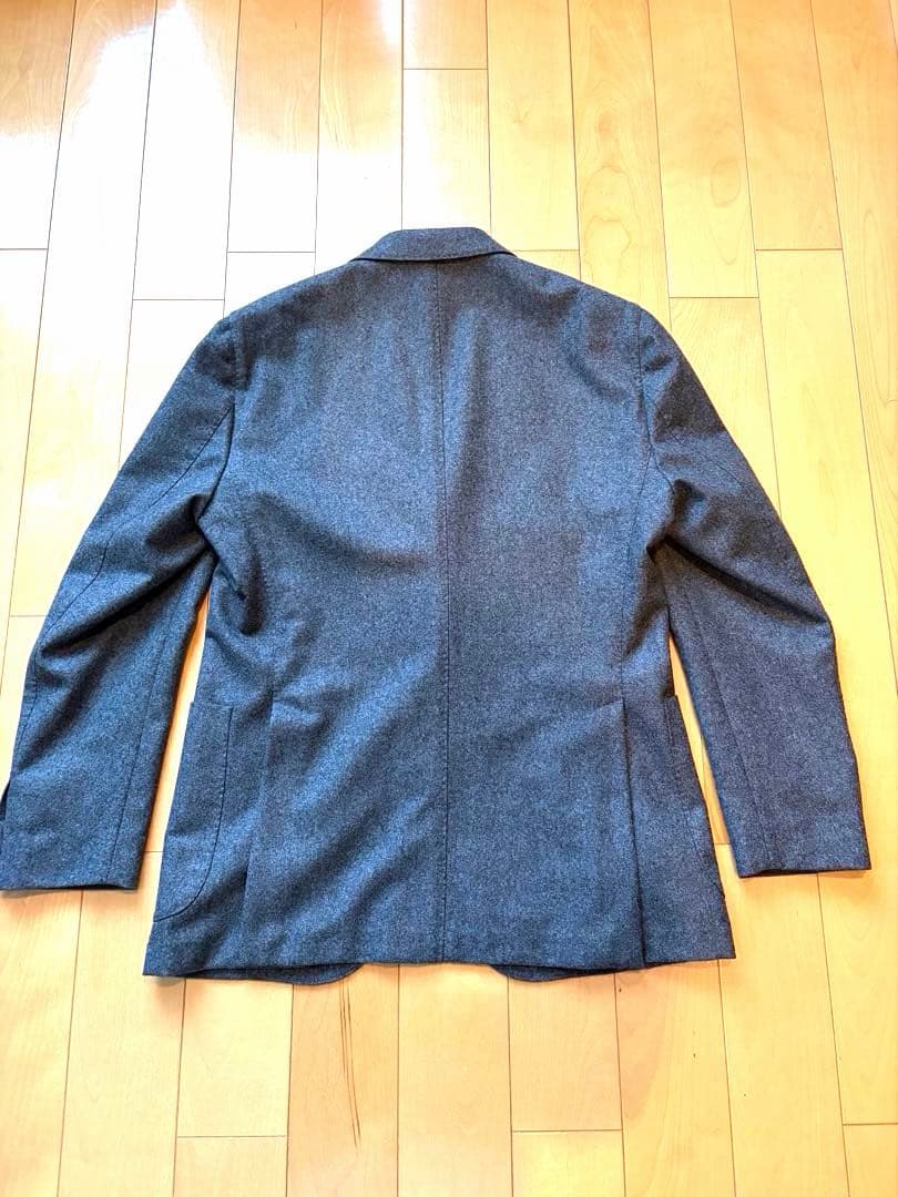 BOGLIOLI グレー 50 フランネルテーラードジャケット　ボリオリ