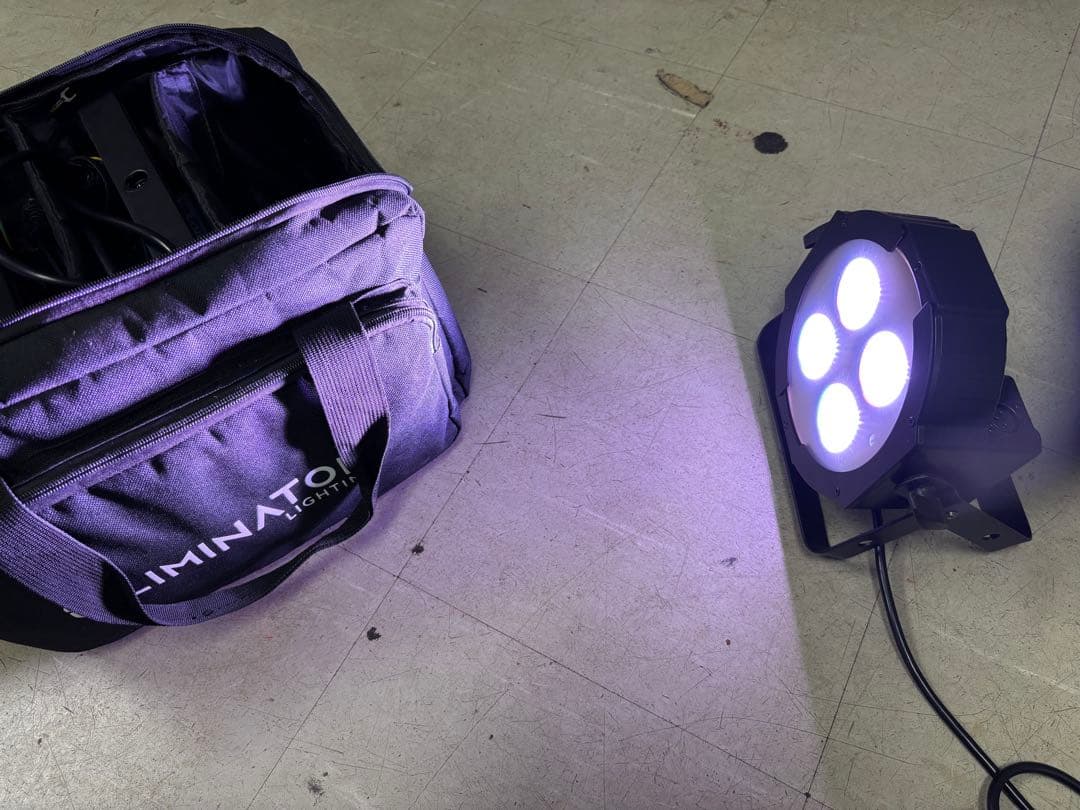 DJ機材 ELIMINATOR Mega Flat Hex L PAK4