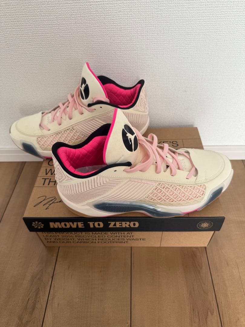 28.5cm エアジョーダン38ロー PF ココナッツミルク