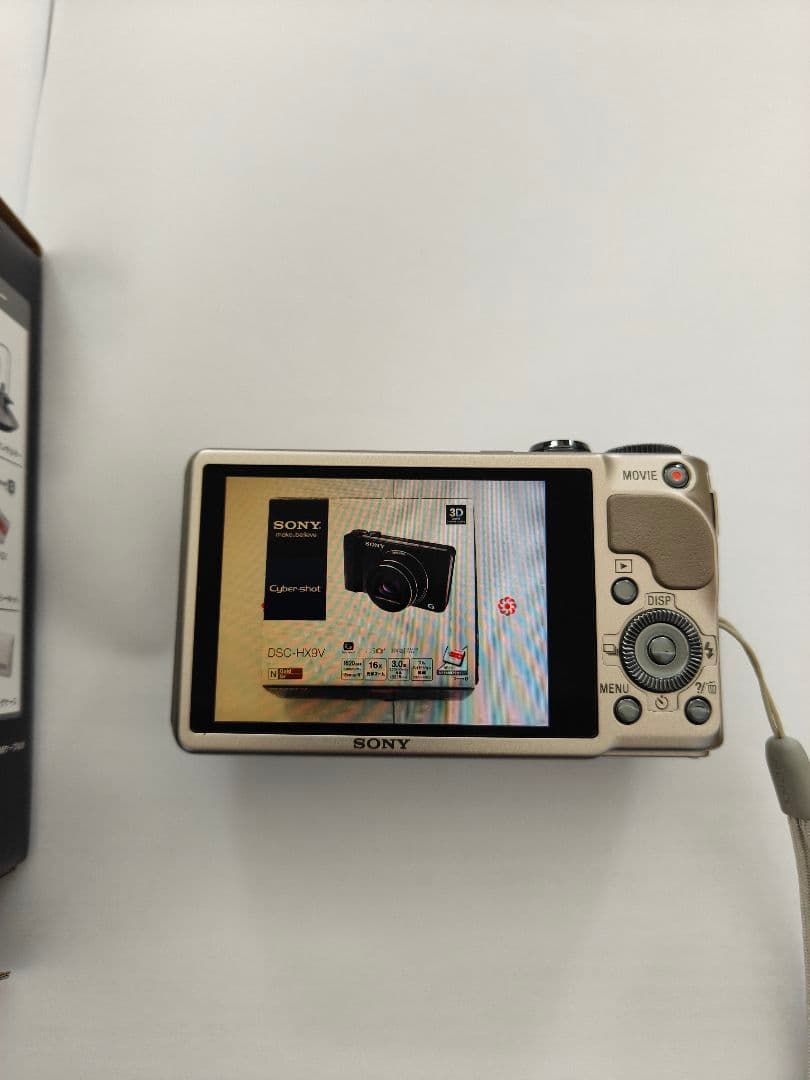 Cyber-shot DSC-HX9V デジタルカメラ、元箱予備バッテリー付き