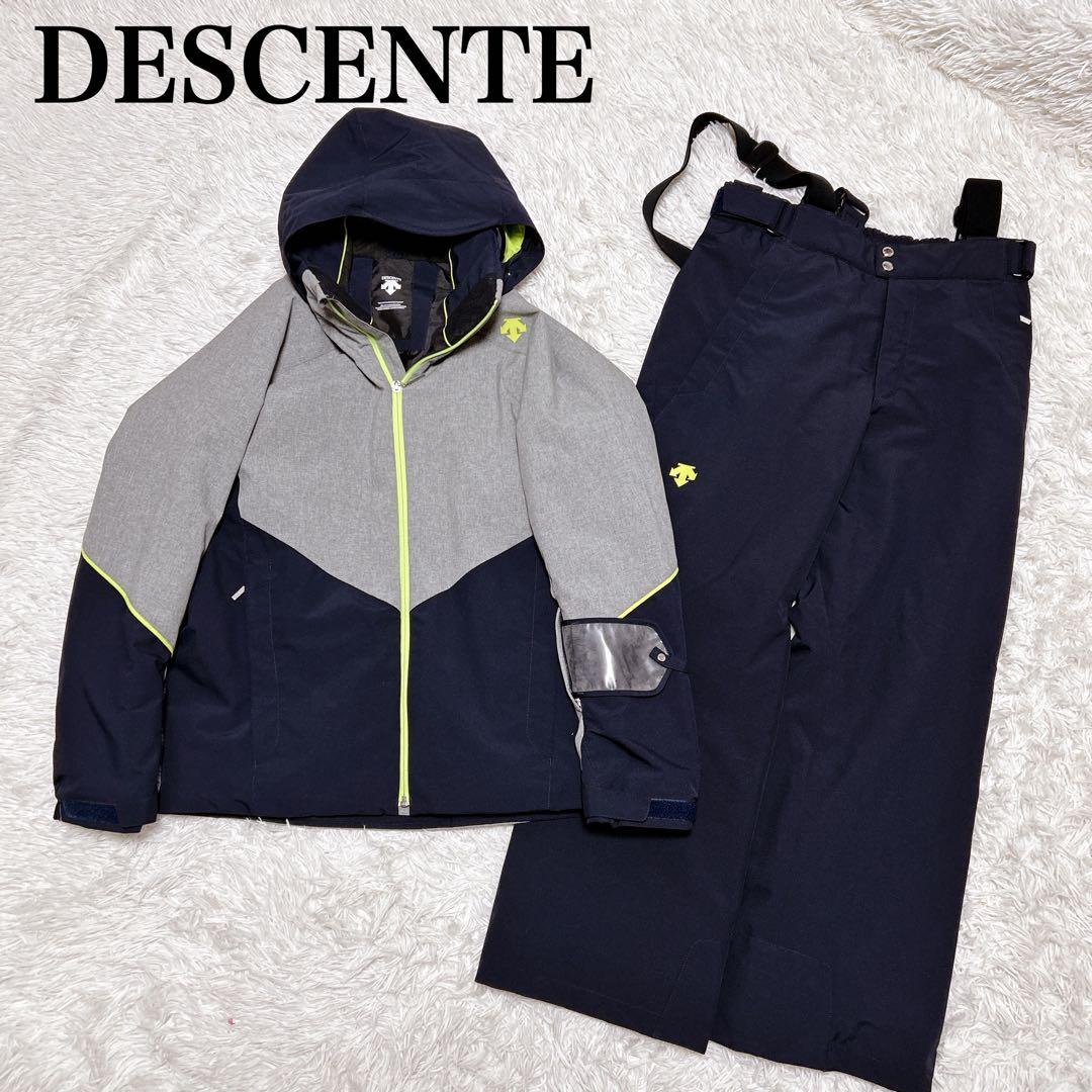 DESCENTE スキーウェア 上下セット メンズ ジャケット＆パンツ