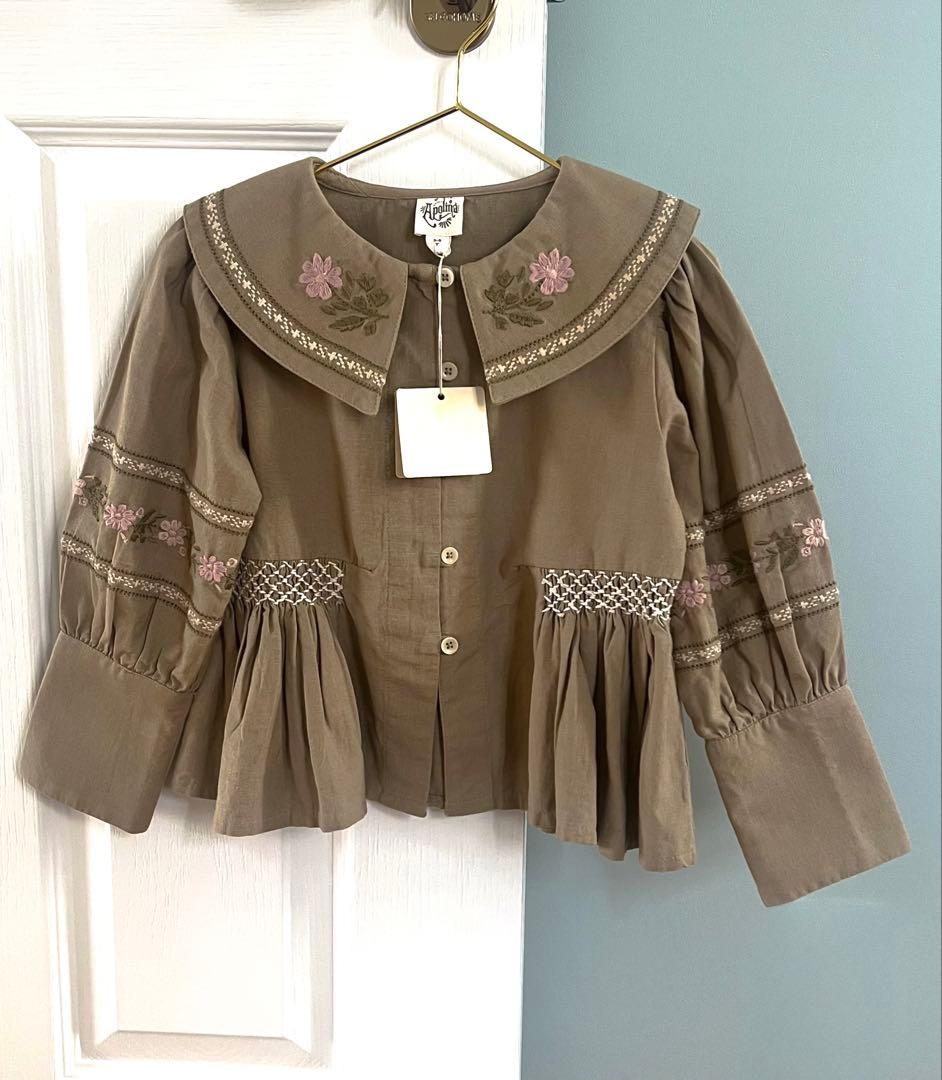 最終値下げApolina kids ブラウス 3-5y