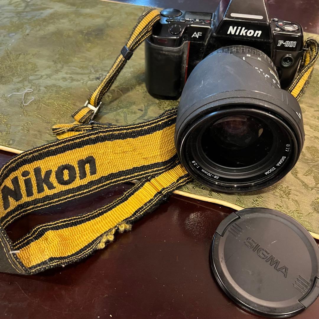フィルムカメラ Nikon F-801 SIGMA ZOOM 28-70mm D F2.8