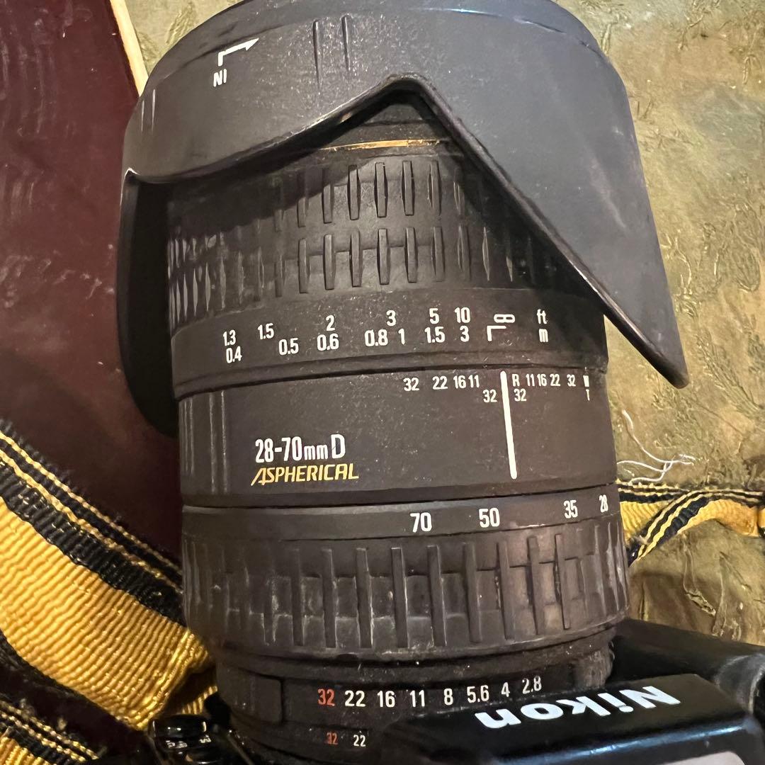 フィルムカメラ Nikon F-801 SIGMA ZOOM 28-70mm D F2.8