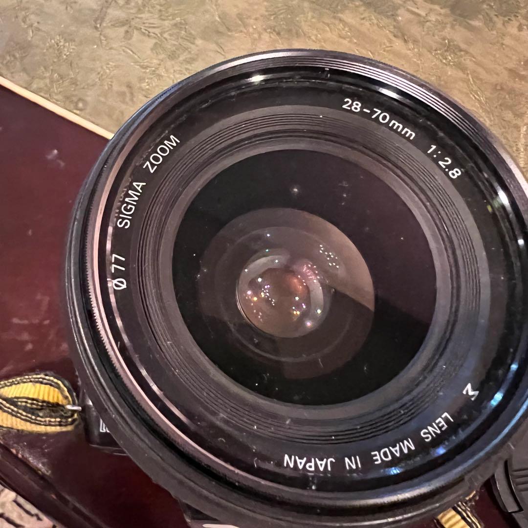 フィルムカメラ Nikon F-801 SIGMA ZOOM 28-70mm D F2.8