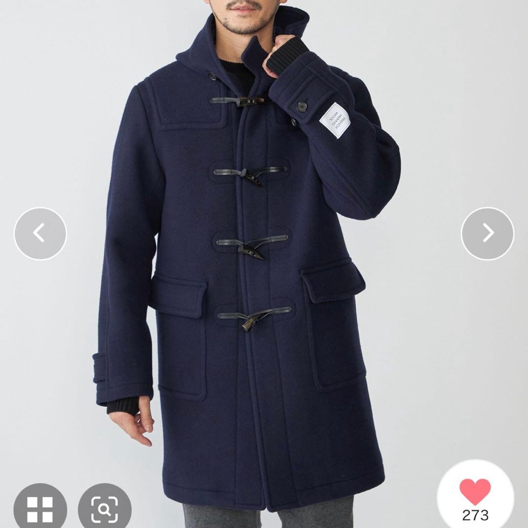 SHIPS: フレンチ メリノウール ダッフル コート