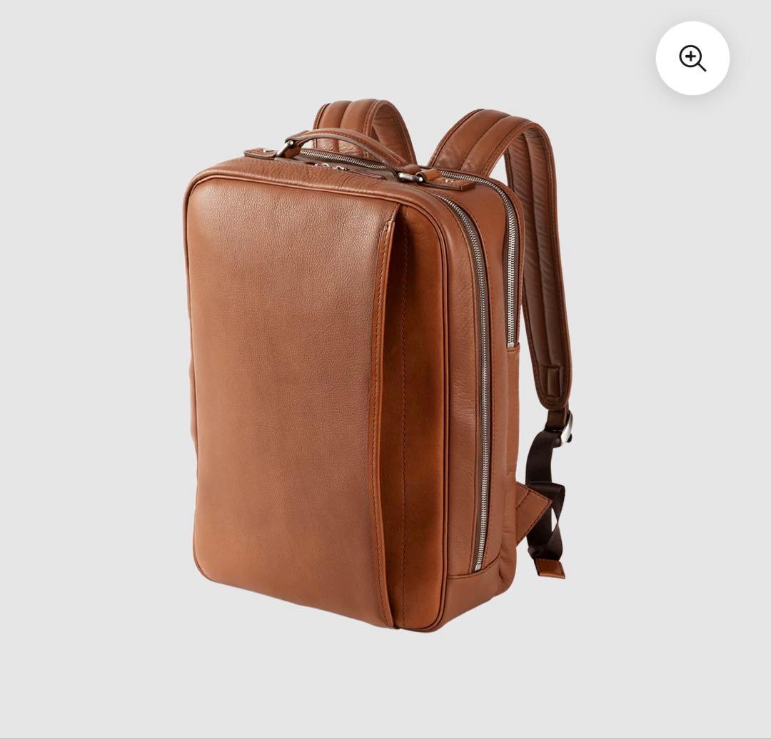 土屋鞄 トラベル バックパックブラック