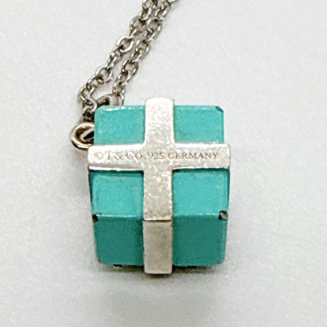 【社外チェーン】Tiffany&Co. プレゼントボックス ネックレス