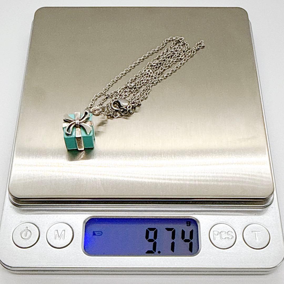 【社外チェーン】Tiffany&Co. プレゼントボックス ネックレス