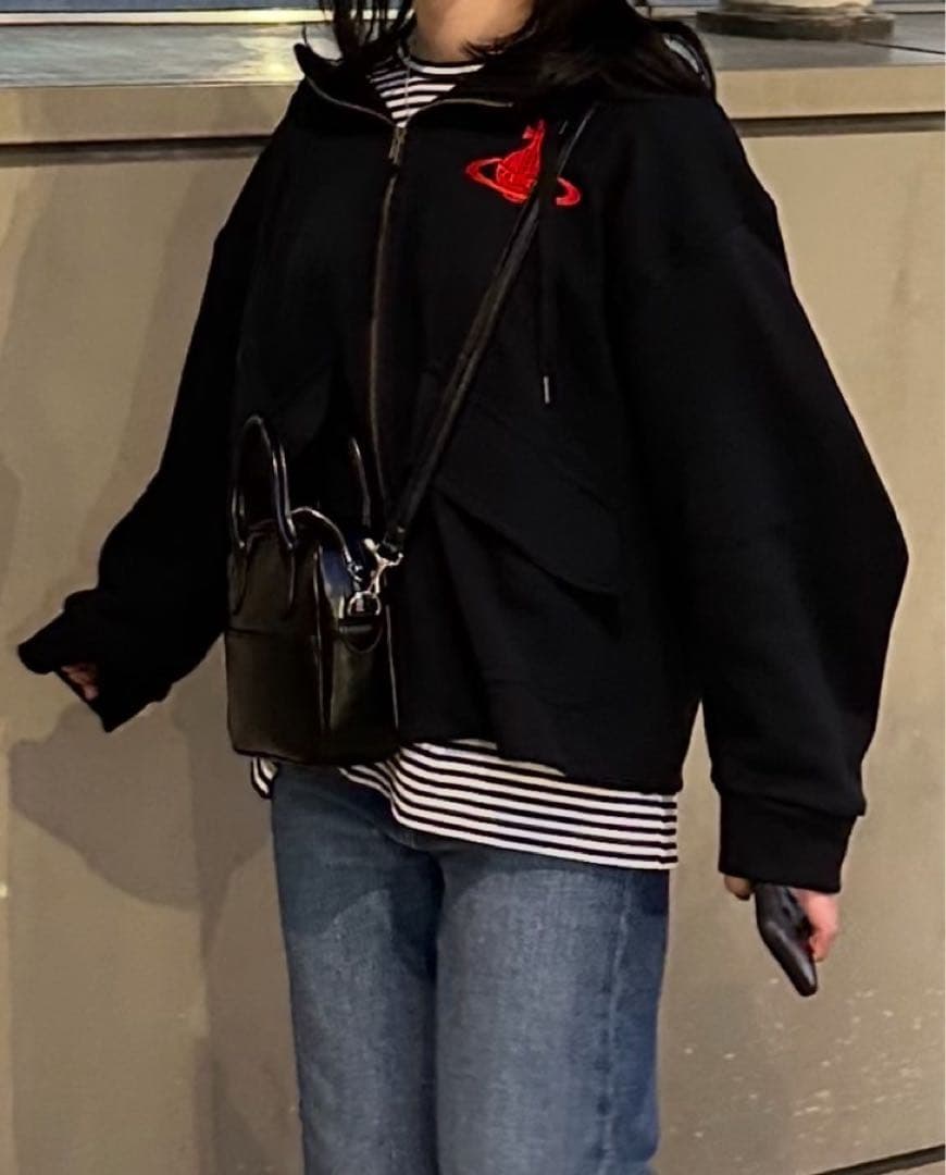 ヴィヴィアンウエストウッド　ジップパーカー