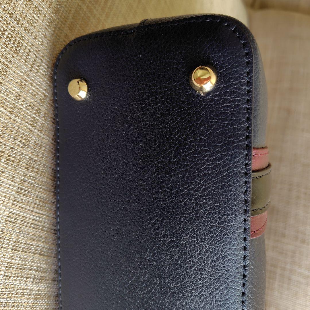 【新品未使用品】Paul Smith 2wayハンドバッグ ネイビー