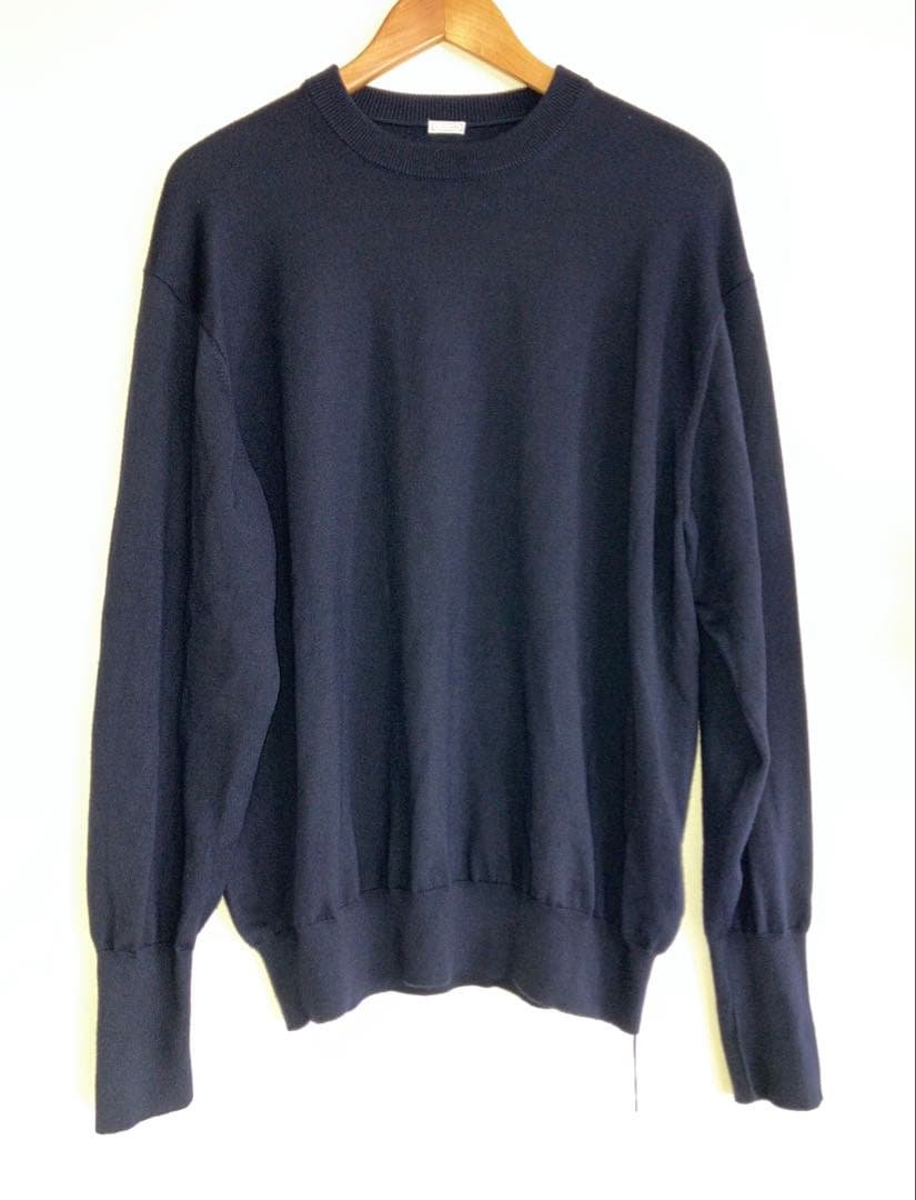 トップス A.PRESSE 22FW L/S Knit T-Shirt NAVY 3