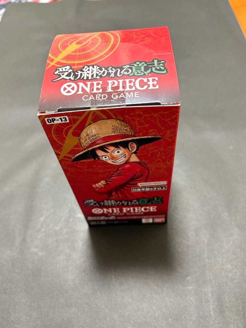 ONE PIECE カードゲーム 受け継がれる意志　未開封テープ付きbox