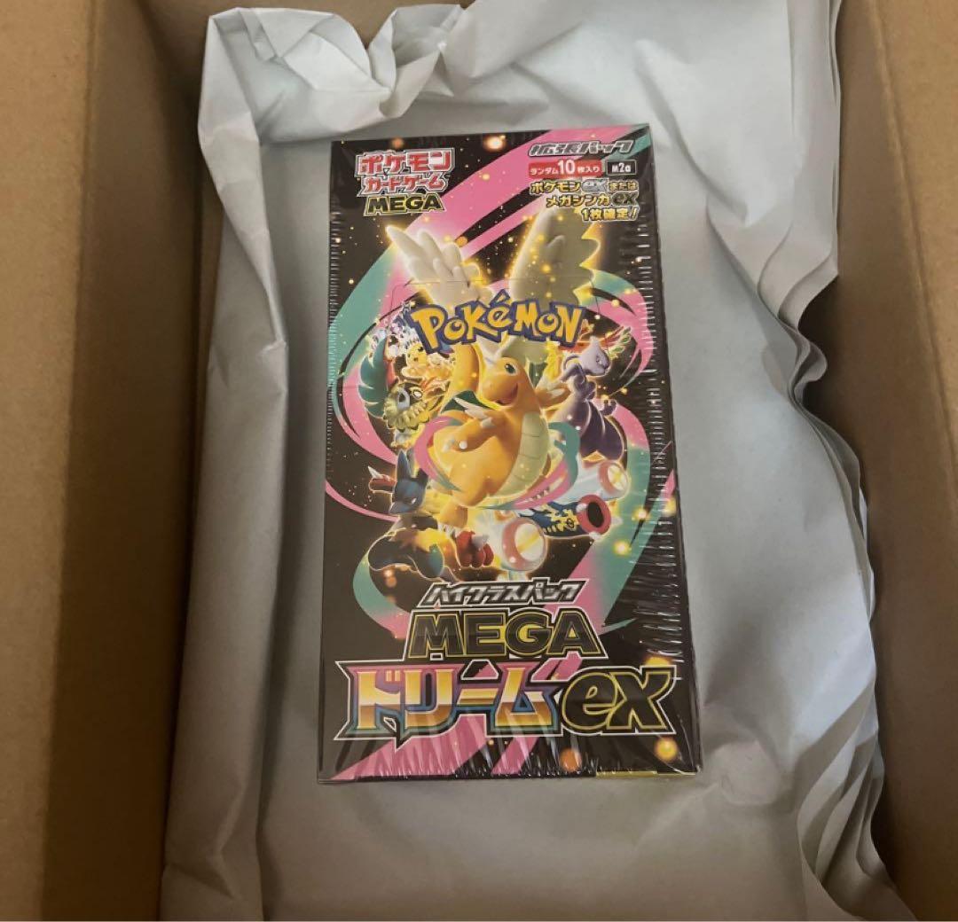 (新品)ポケモンカードゲーム MEGAドリームEX BOX シュリンク付き