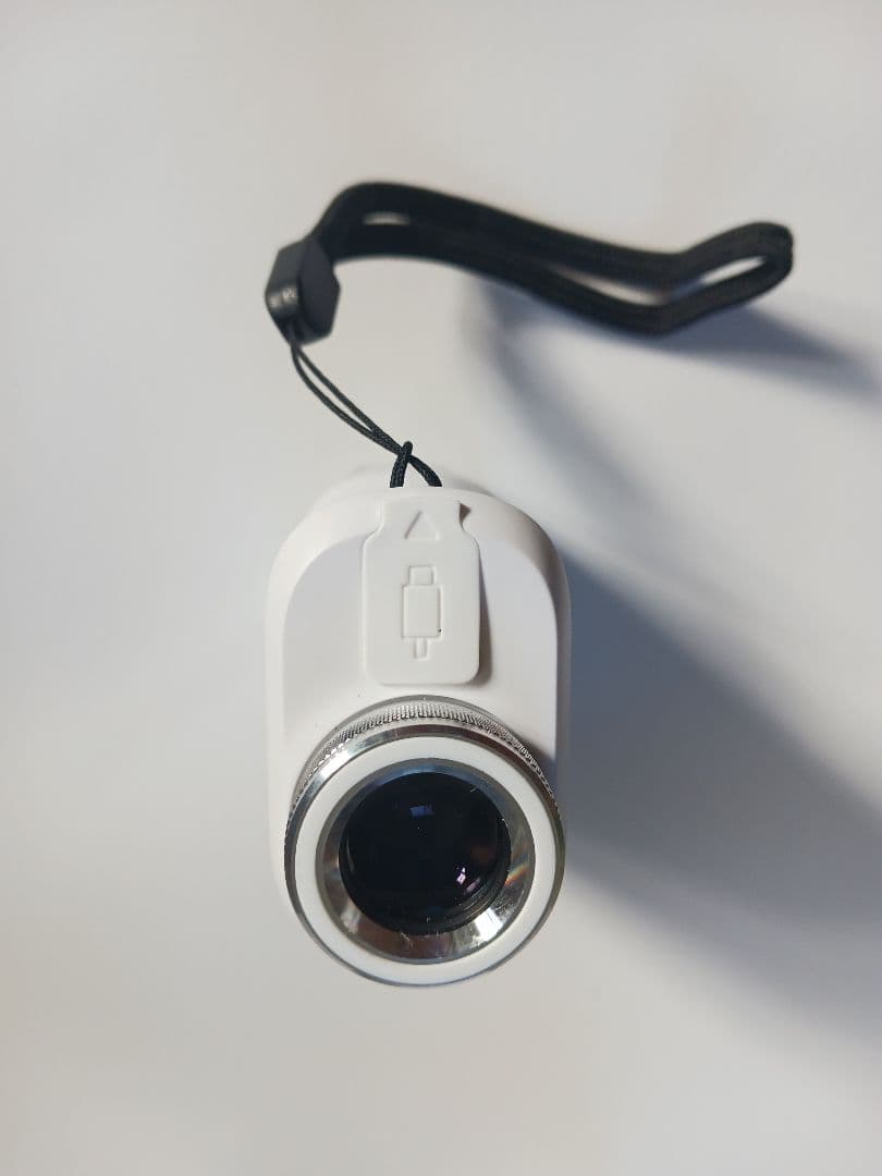 【いが】【美品】U800+ 3点間測定付 ゴルフ レーザー距離計 ホワイト