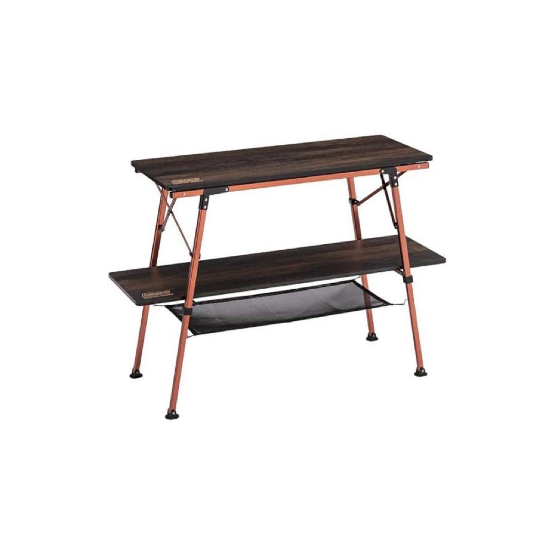 残1 新品コールマン ラックスタンド バタフライマルチシェルフ マスターシリーズ