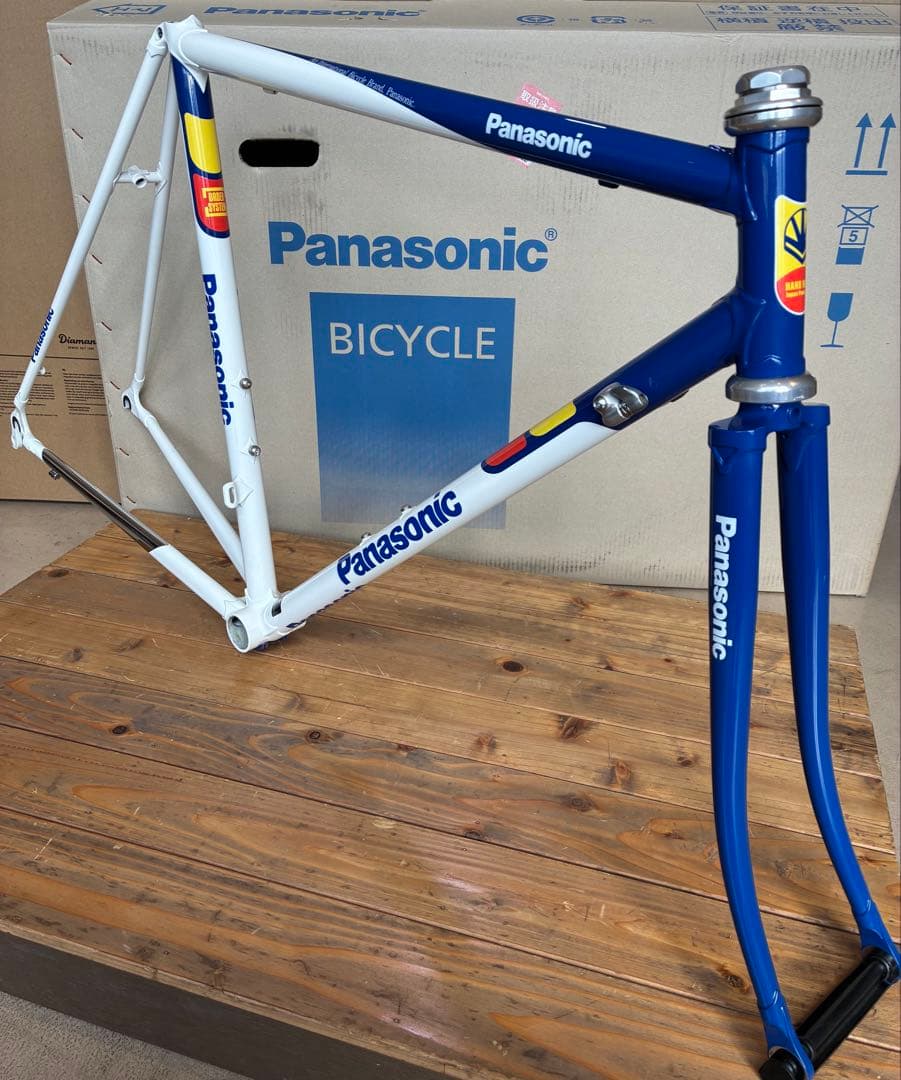 新品未使用Panasonicクロモリロードフレーム540mm173-180cm