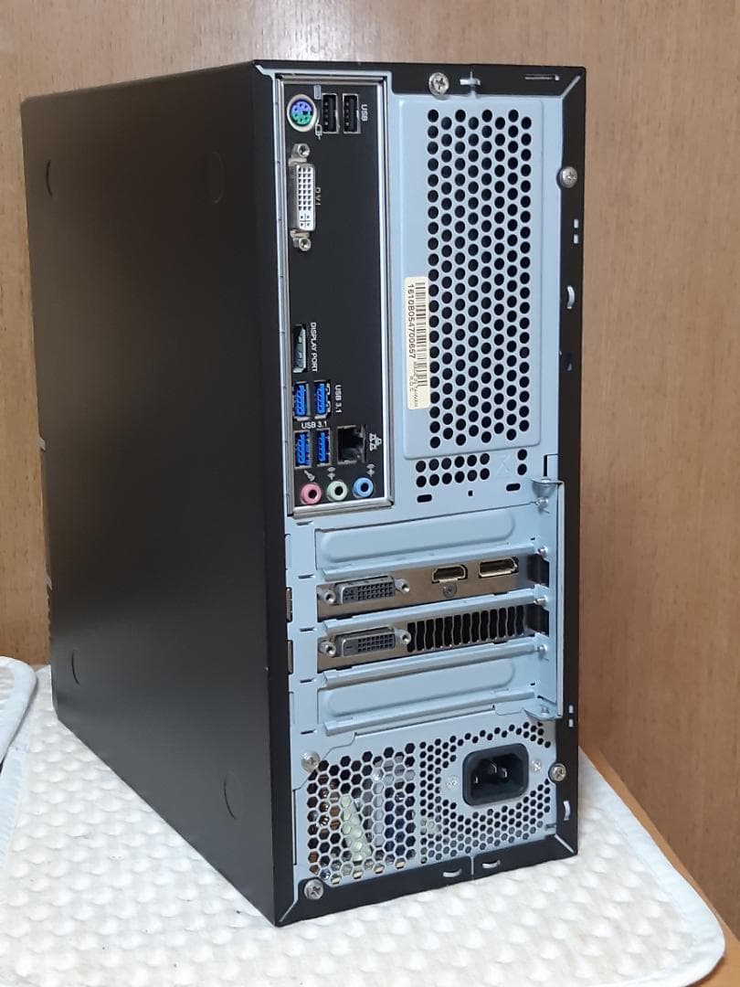 自作PC　i3 8100・8GB・SSD128GB・GTX950・Win11