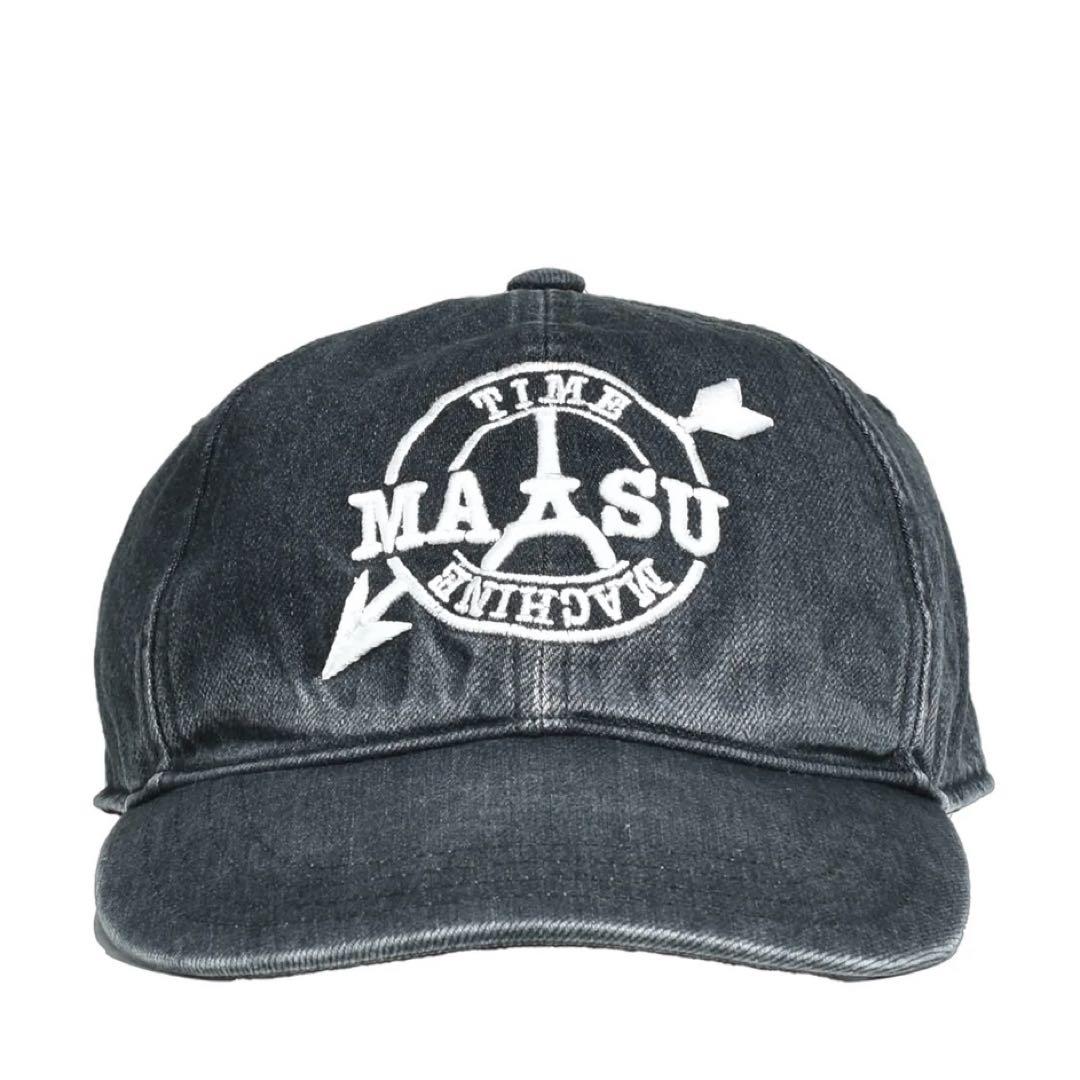 MASU MB EMBROIDERY CAP ブラック