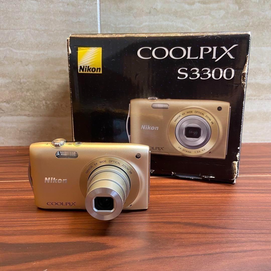 Nikon coolpix S3300 デジカメ 3162