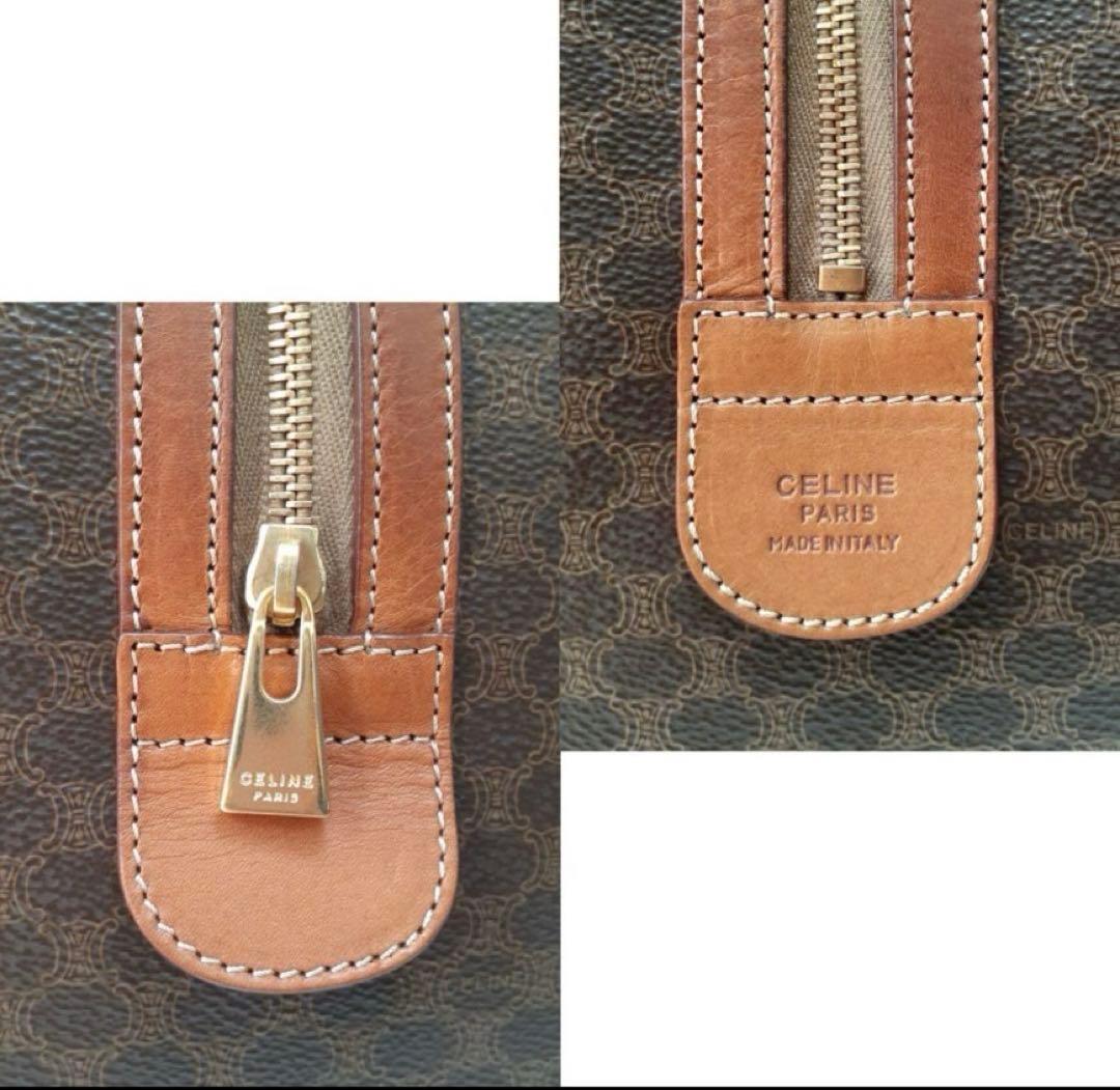 値下げ中！CELINE セリーヌ　トリオンフ　ミニボストンバッグ　マカダム