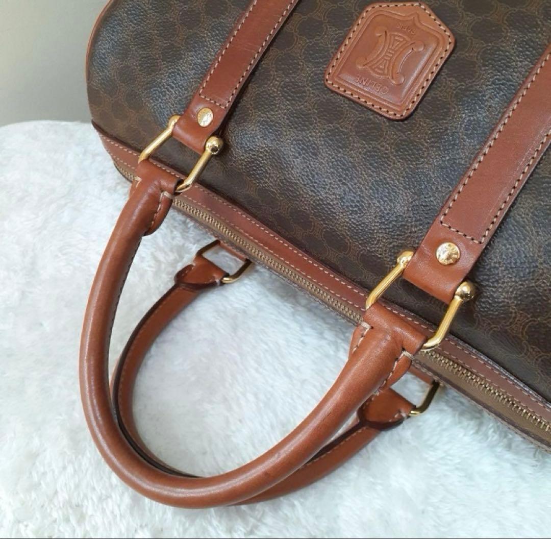 値下げ中！CELINE セリーヌ　トリオンフ　ミニボストンバッグ　マカダム