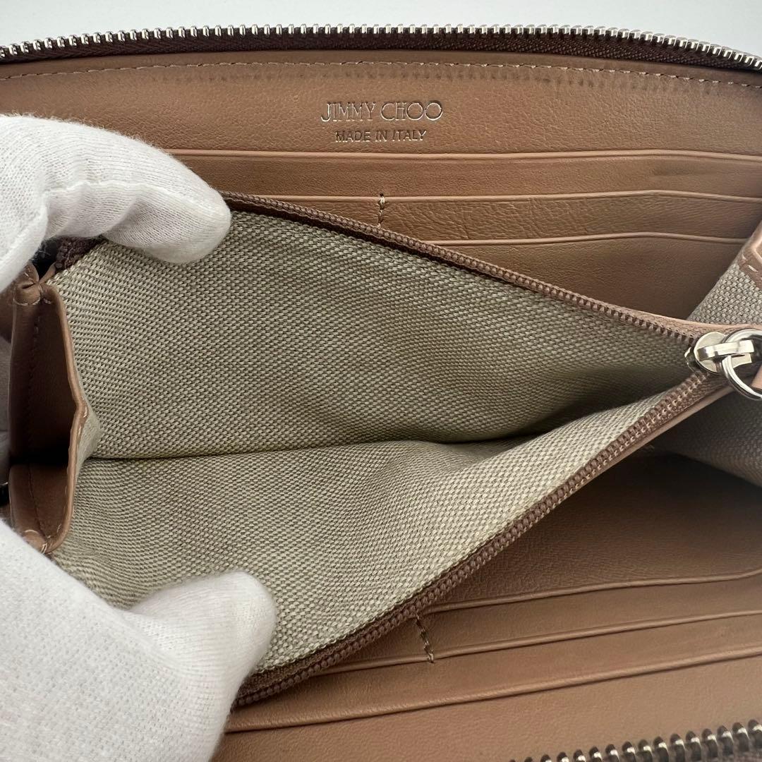 【美品】JIMMY CHOO ジミーチュウ FILIPA フィリパ 長財布