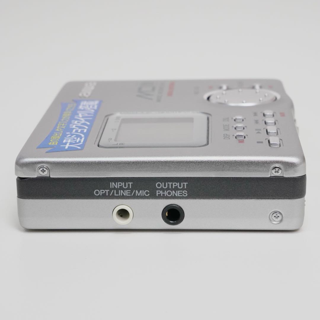 使用感ほぼ無し！aiwa AM-F5 ポータブルMDレコーダー