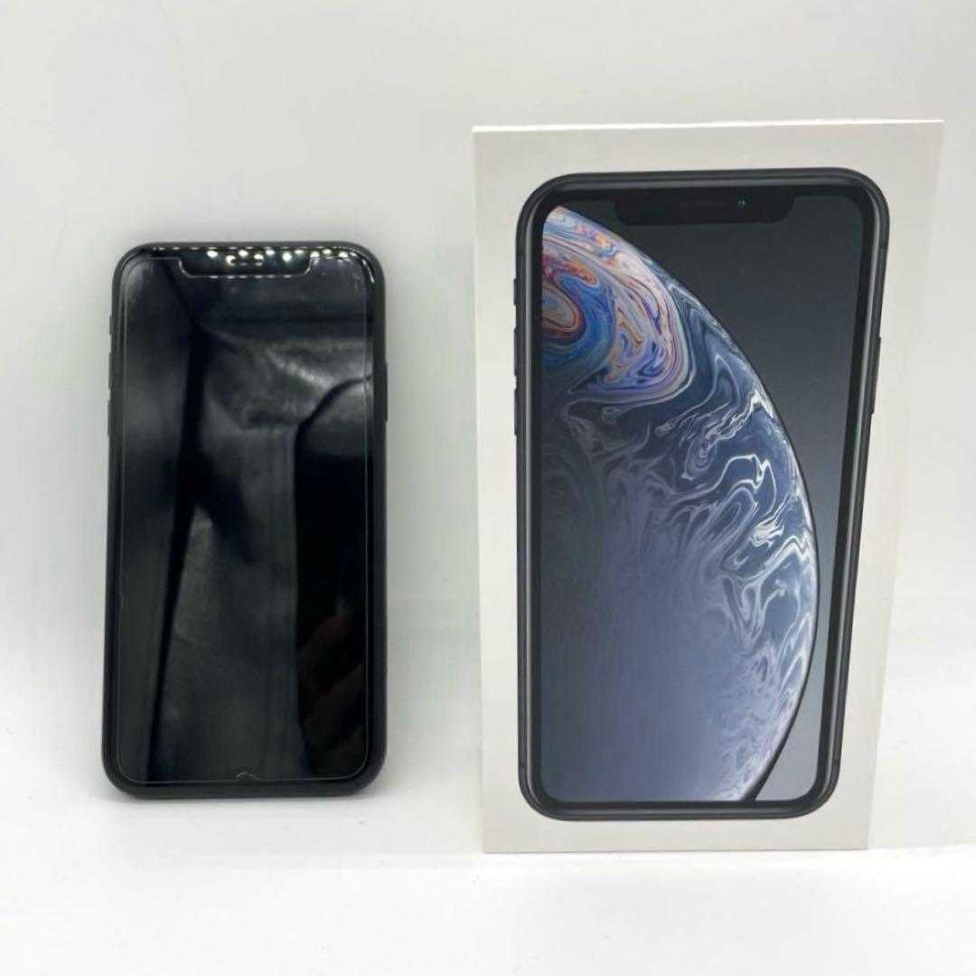 美品Apple iPhone XR64GBブラックSIMフリー