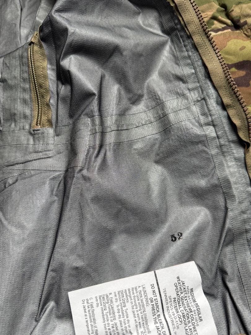 デットストックLevel 6 GEN3 OCP ゴアテックス ジャケット M-R