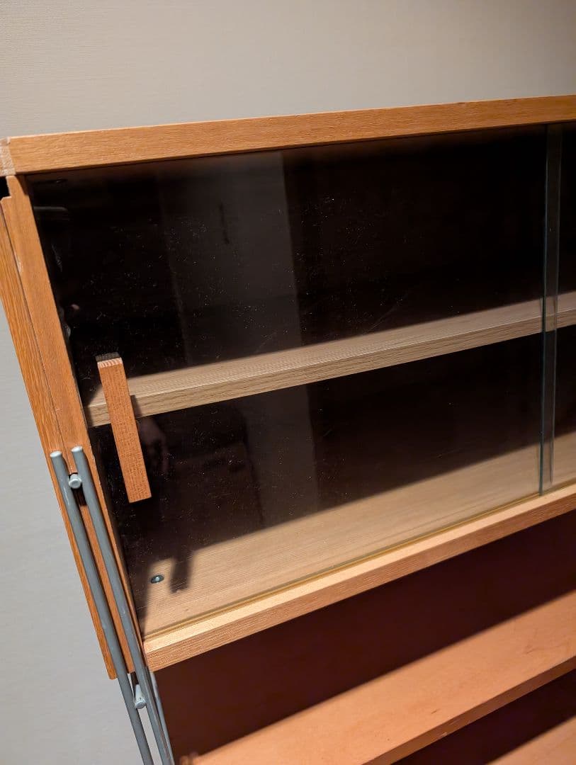 《送料込》無印良品 ユニットシェルフ シェルフ付