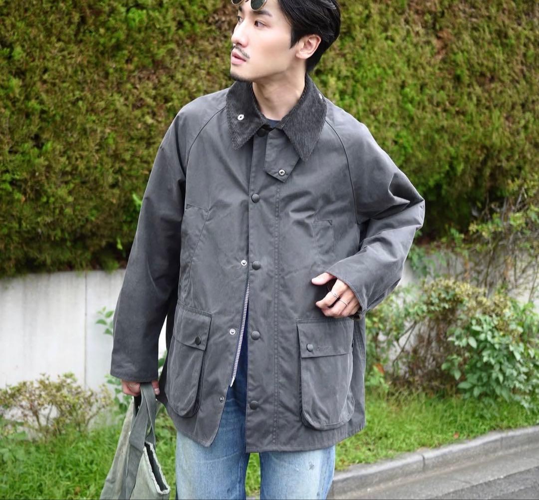 ぐ*ー様 barbour beaufort グレー　40