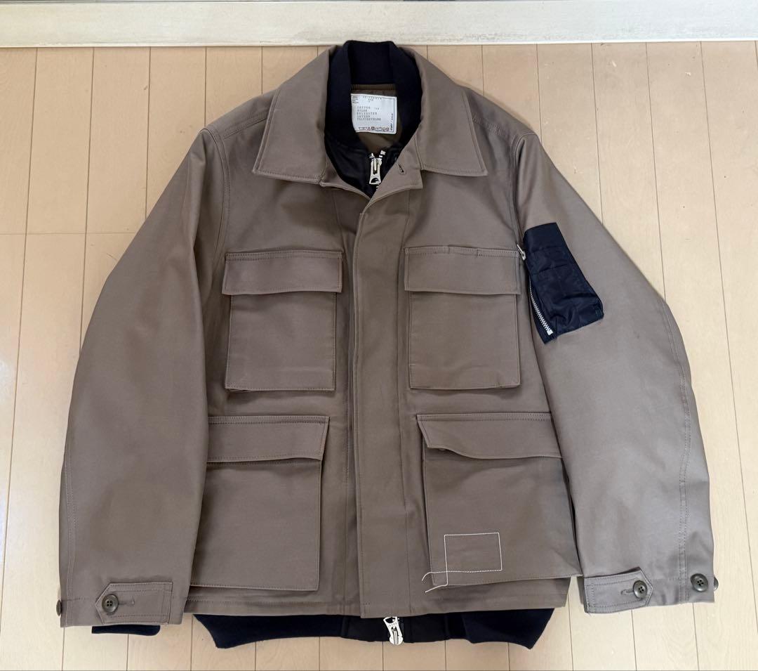 sacai × WTAPS 25ss ドッキングジャケット　サイズ2 新品同様