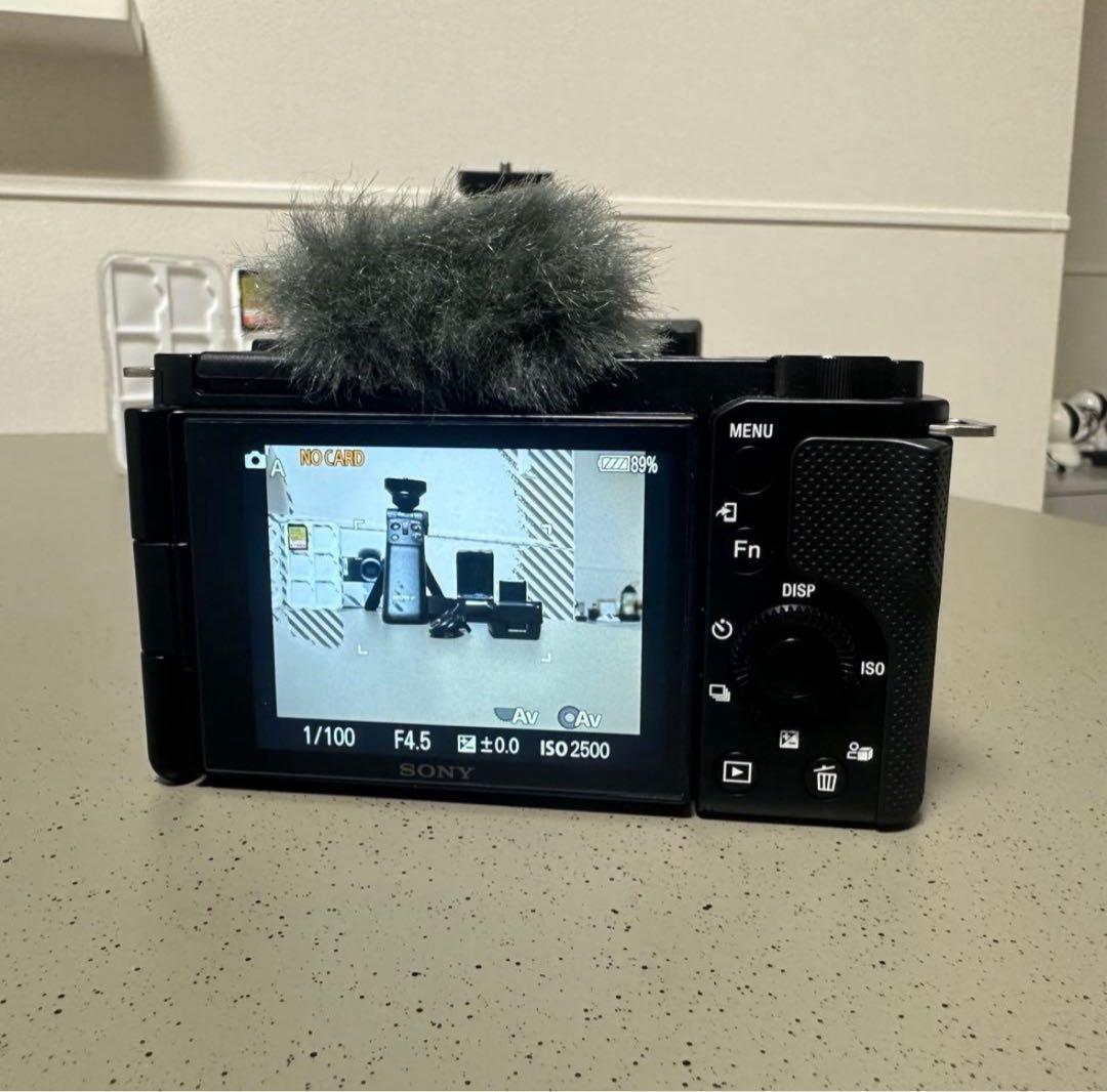 Sony VLOGCAM ZV-E10 + シューティンググリップ SDカード付