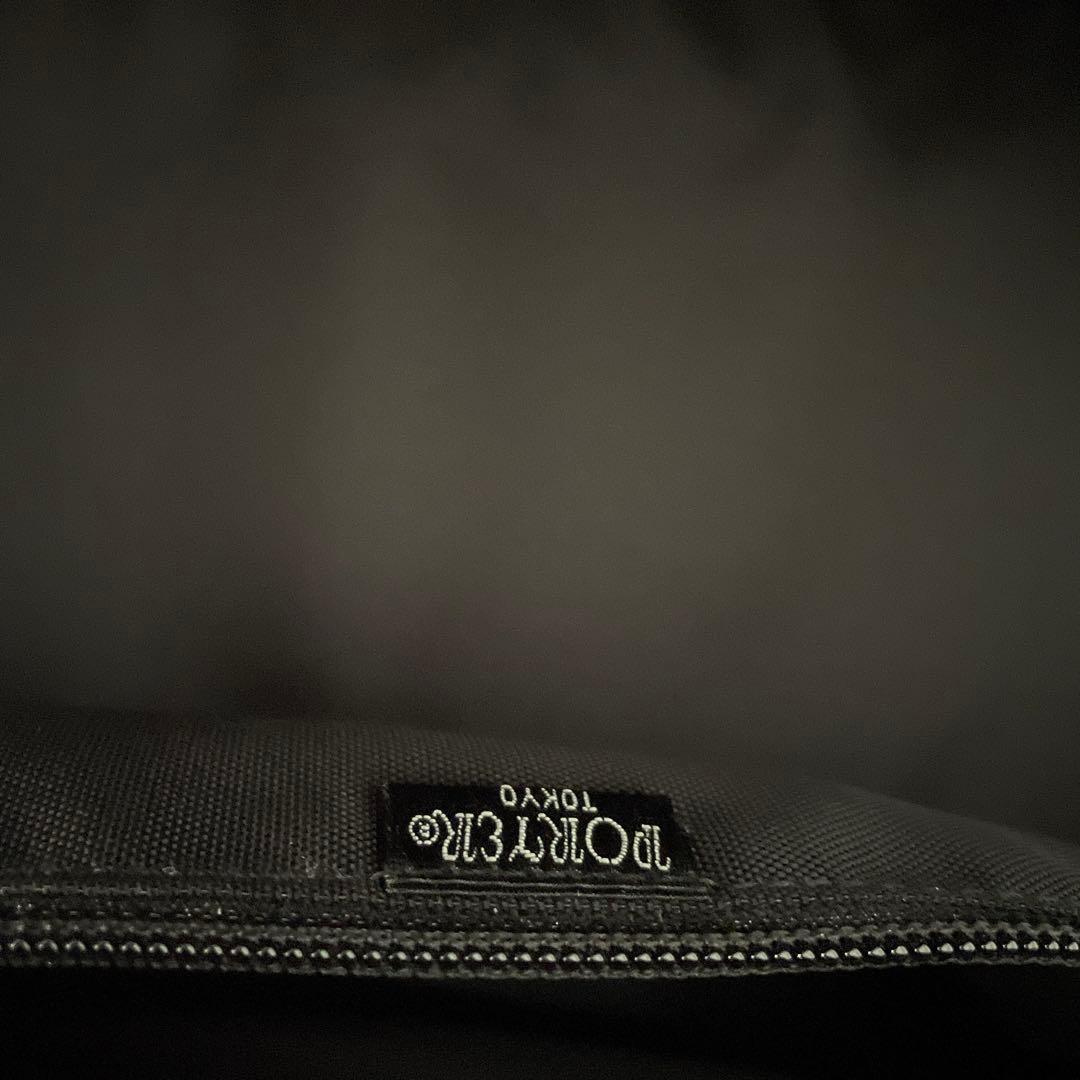 PORTER ROUND BOSTON BAG(L)ブラック ボストンバッグ