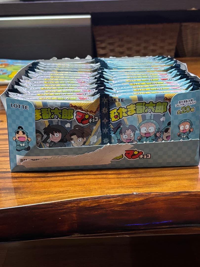 忍たま乱太郎 忍たま乱太郎マンちょこ 1BOX クリアカード付き