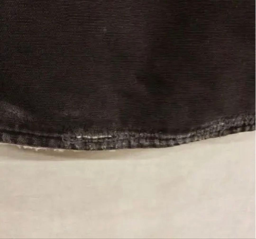 90s カーハートCarhartt　ダックベスト　ブラック　フェード