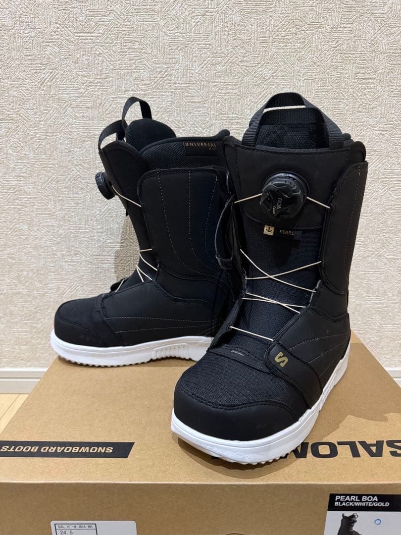 SALOMON PEARL BOA 22-23年モデルブラック/24.5