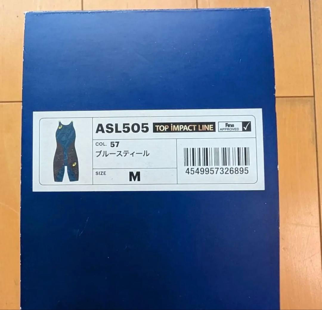 新品　アシックス　高速水着　競泳水着　トップインパクト ライン M