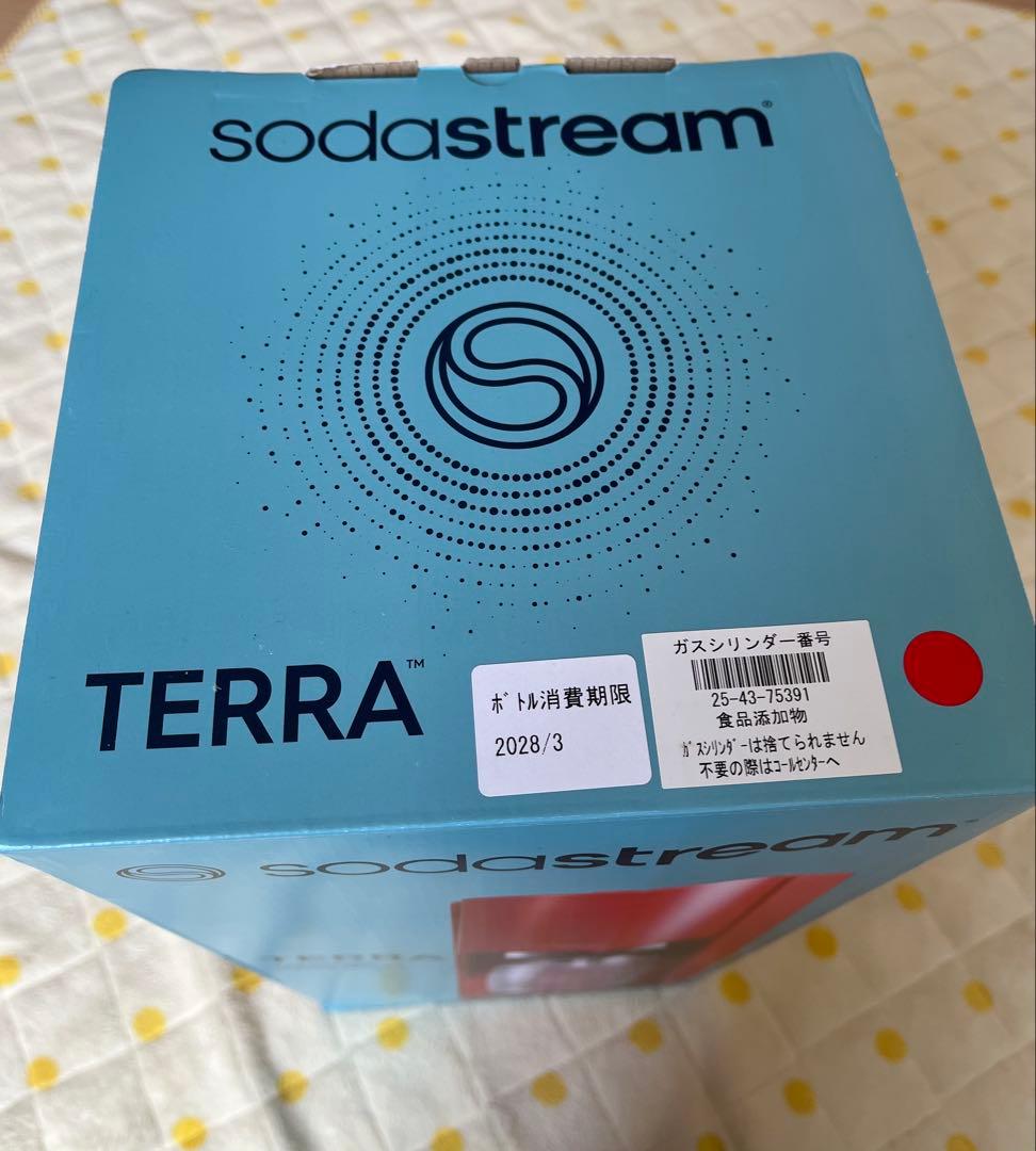 sodastream TERRA 炭酸水メーカー レッド