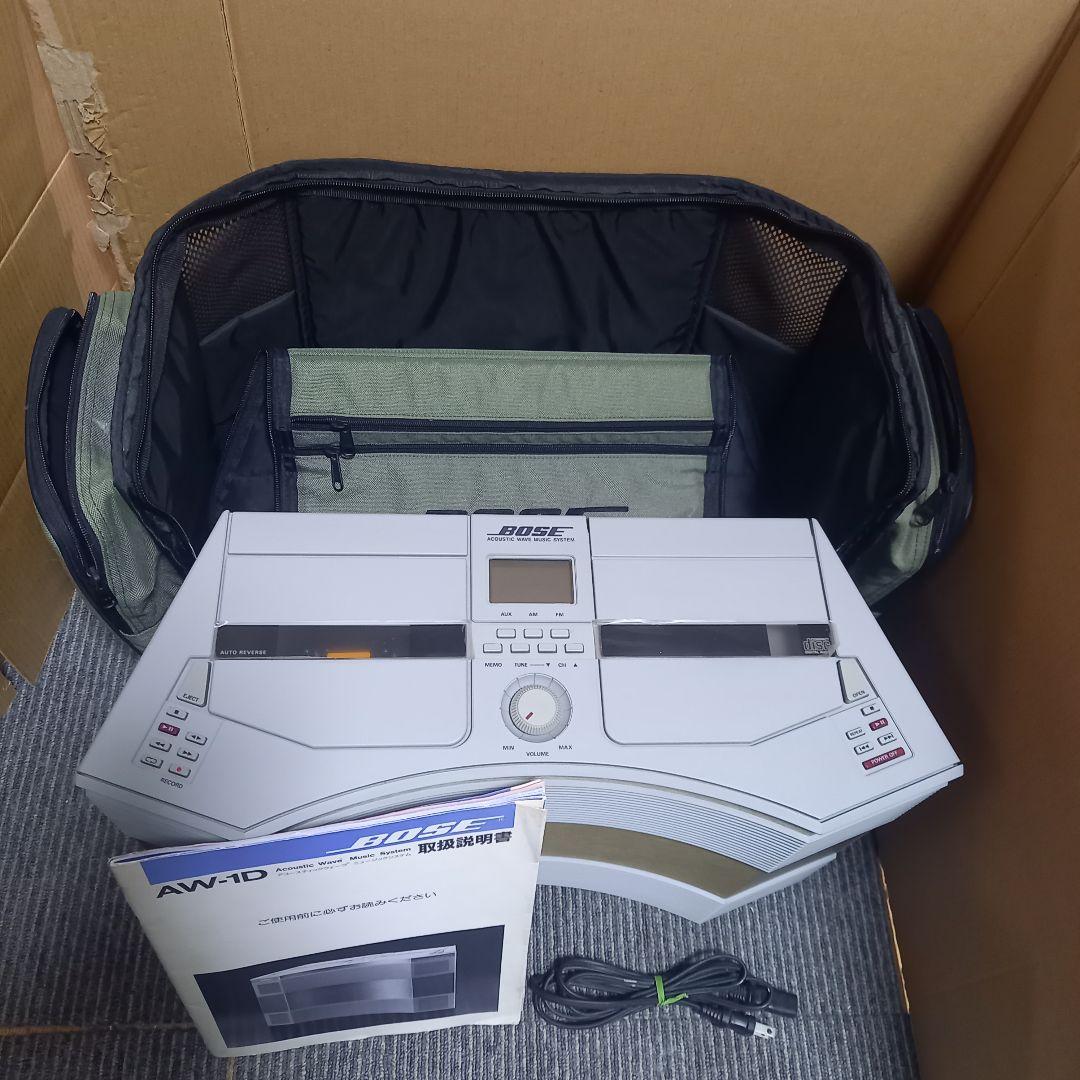BOSE AW-1D(A) 完動美品 ピックアップ動作好調 保護カバー