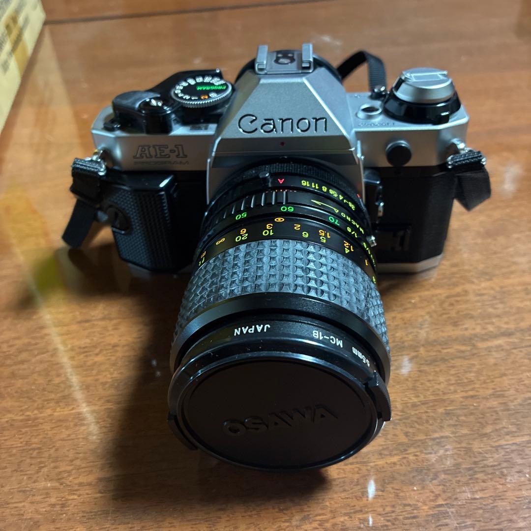 Canon AE-1 シルバー Osawaレンズ付き