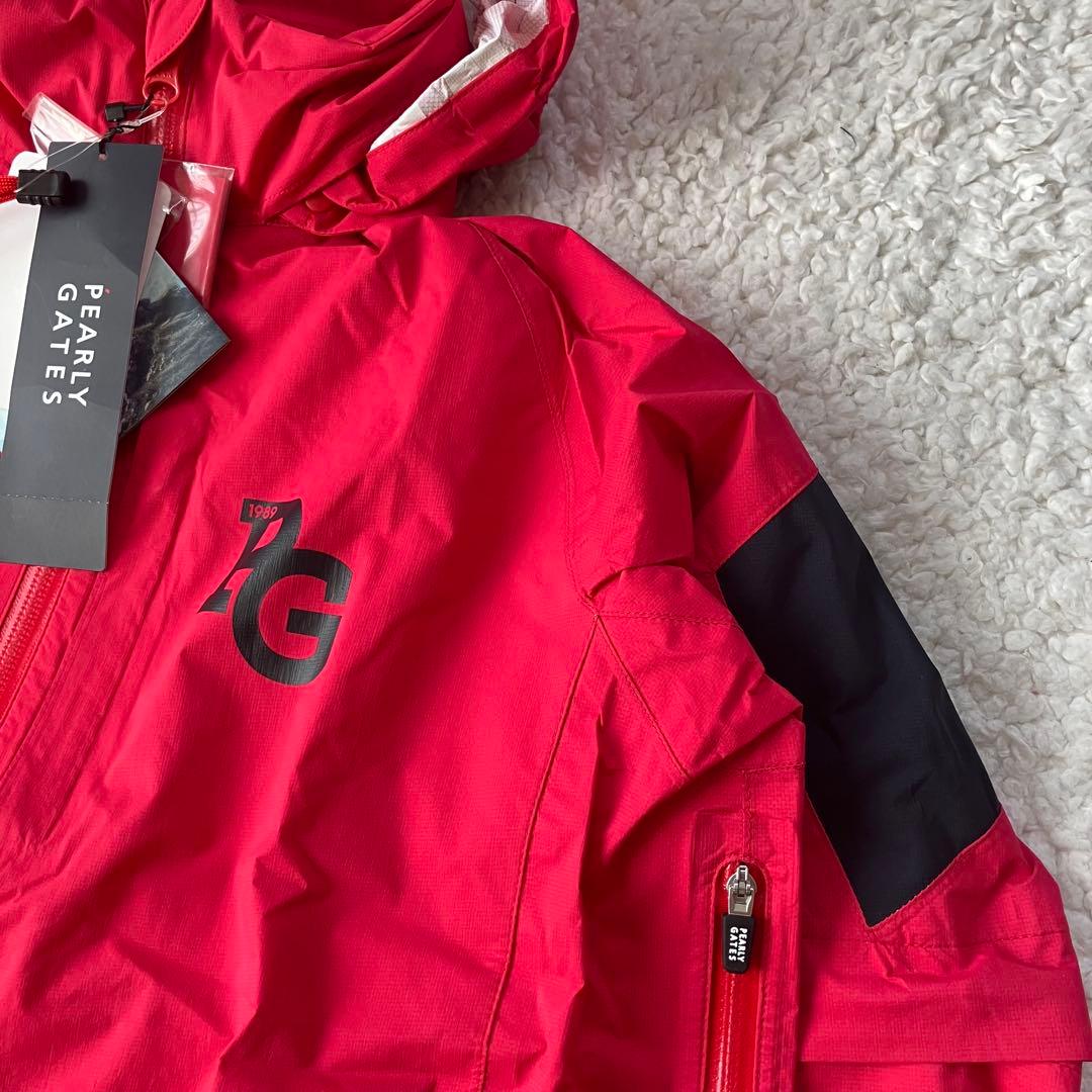 【新品】パーリーゲイツ 4way レインジャケット AQUAX 撥水防水透湿　0