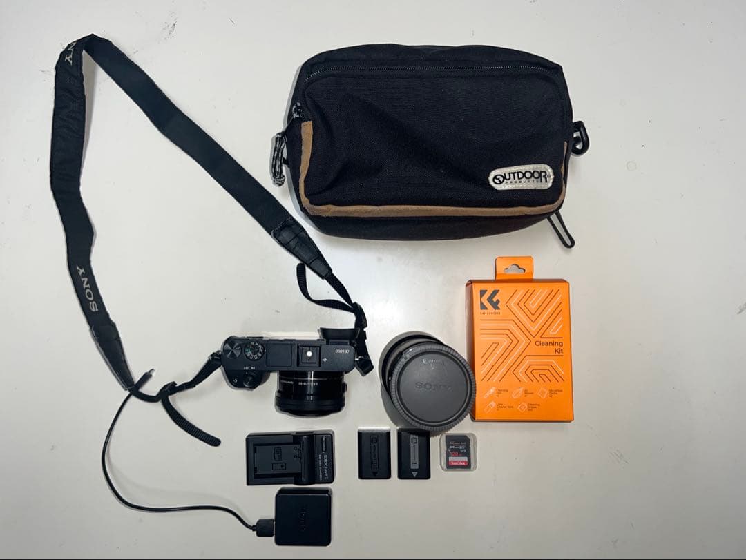 Sony a6000 ダブルズームレンズキット ミラーレスカメラ ブラック