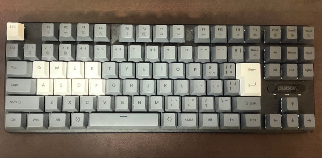Pulsar PCMK2 HE TKL JIS配列