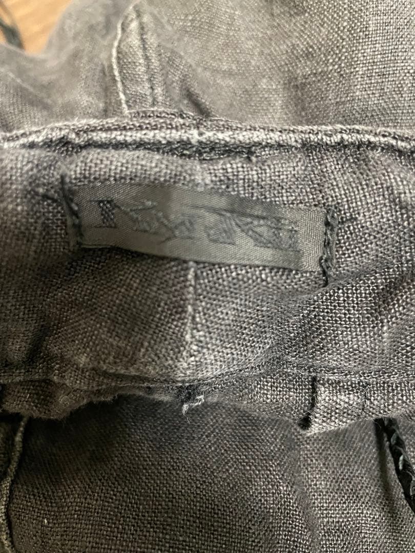 ケムリ kmrii ショーツ　レザー紐　y2k 激レア　クロップドパンツ