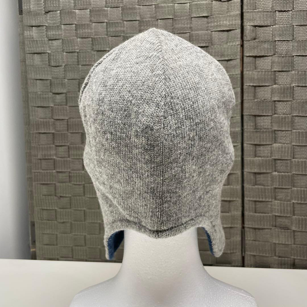 ゆ*う様 Vivienne Westwood 耳あて付きグレーのニット帽