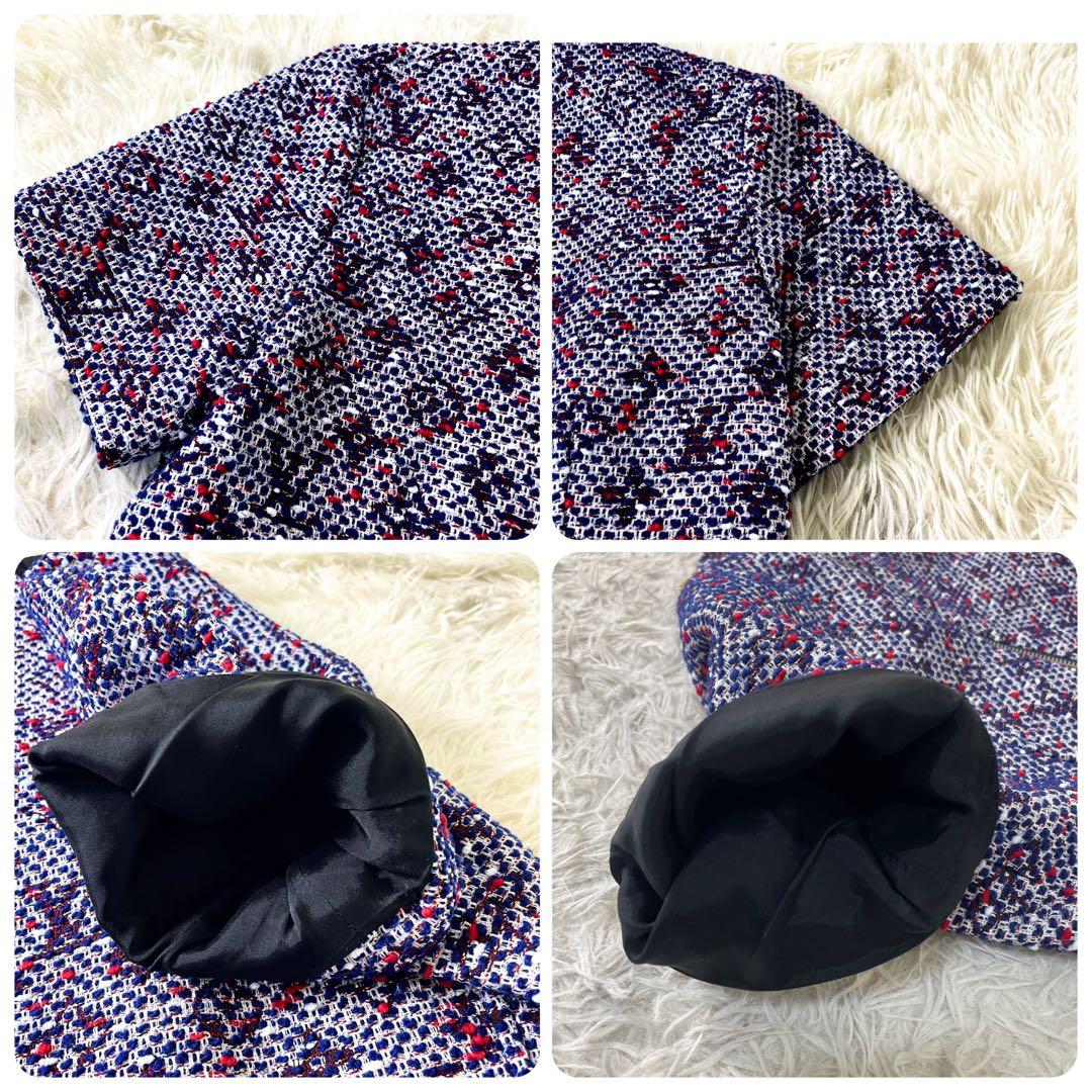 ルイヴィトン　ツイードワンピース　牛革ベルト　門りょう　ひめか着用