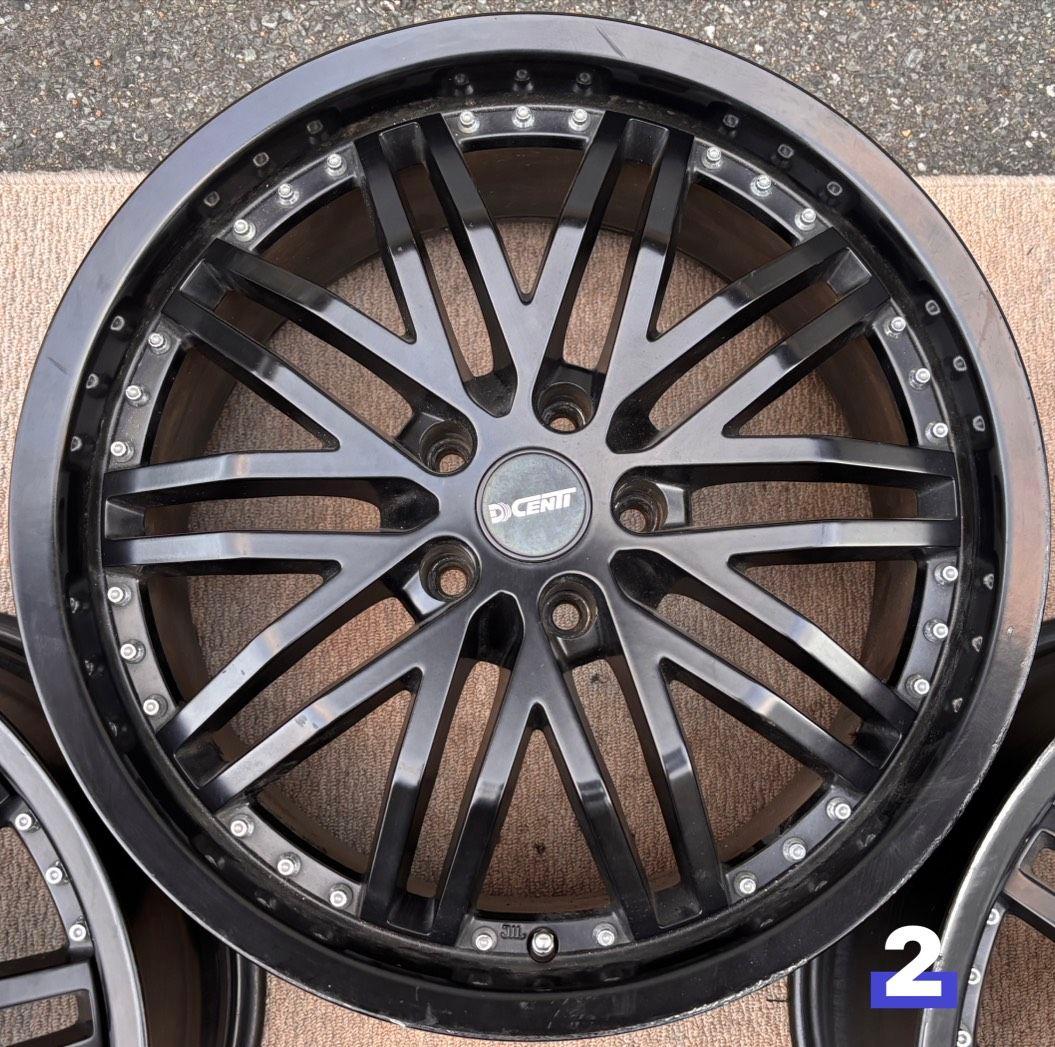DCENTI RSW20 19in 8J+45 114.3-5H ホイール4本