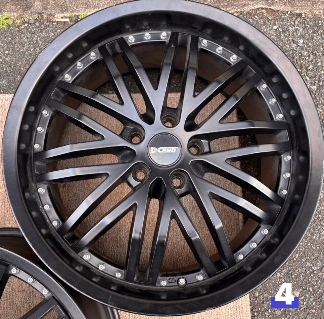 DCENTI RSW20 19in 8J+45 114.3-5H ホイール4本